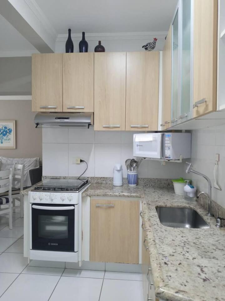 Apartamento Apartamento completo na calçada da praia Guarujá Exterior foto
